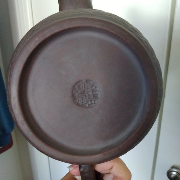 Yixing clay cat teapot - Picture 2 of 6